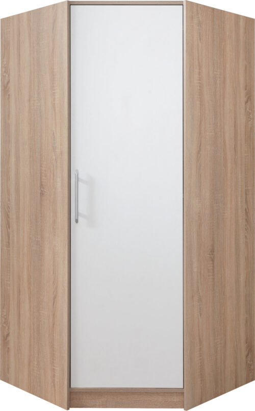 SMART 4 ​​​​spinta, Sonoma ąžuolas + balta prabanga