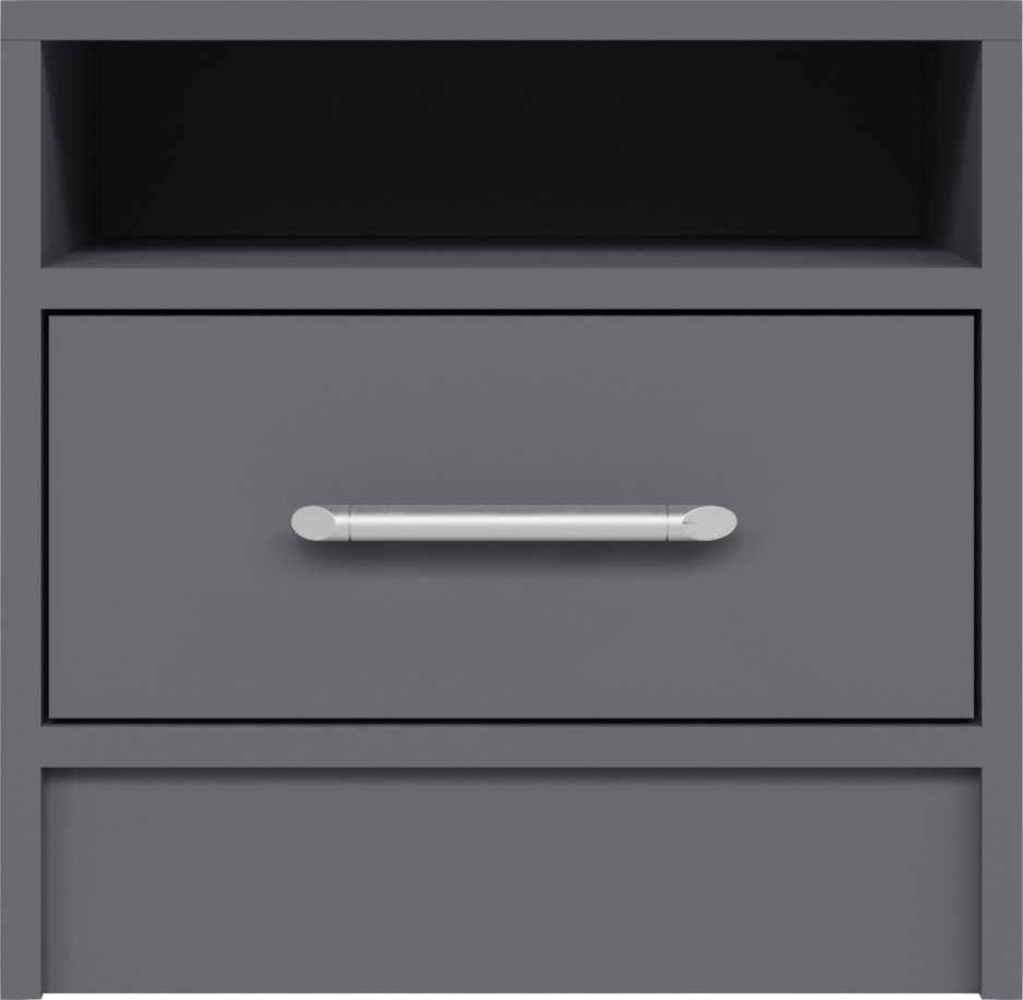 SMART 7 antracito spalvos naktinis staliukas