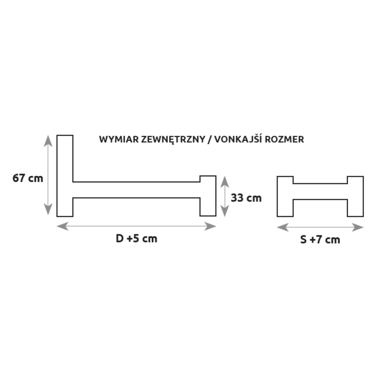 Pušinė lova LK118, neapdorota pušis, nelakuota - Paveikslėlis 3