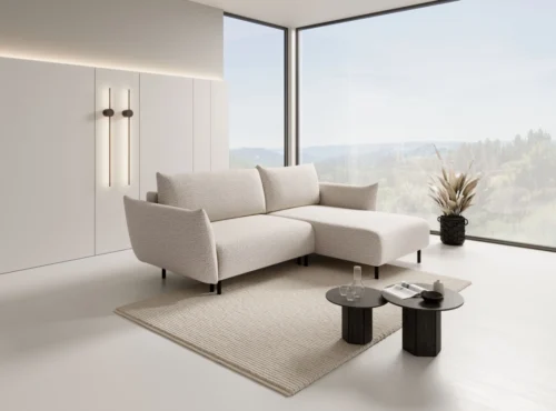 Adel Gr2 išskleidžiama kampinė sofa