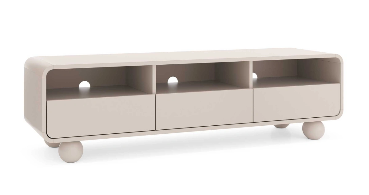 TV spintelė su nišomis ir stalčiais Albion RTV160 kašmyro spalvos