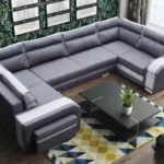 Assan U Gr3 išskleidžiama kampinė sofa