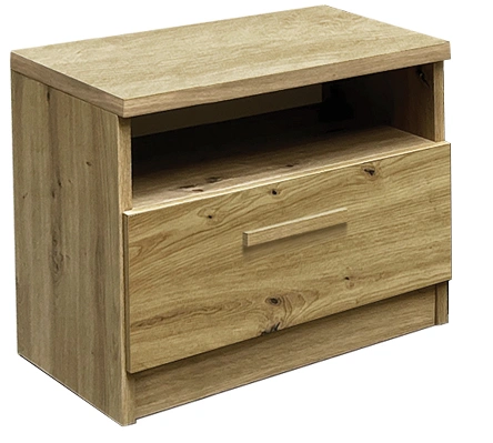 CANADA CA-1SN naktinis staliukas su stalčiumi ir įduba