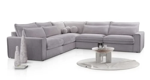 Cecylia modulinė kampinė sofa, neišskleidžiama, 309×309 cm