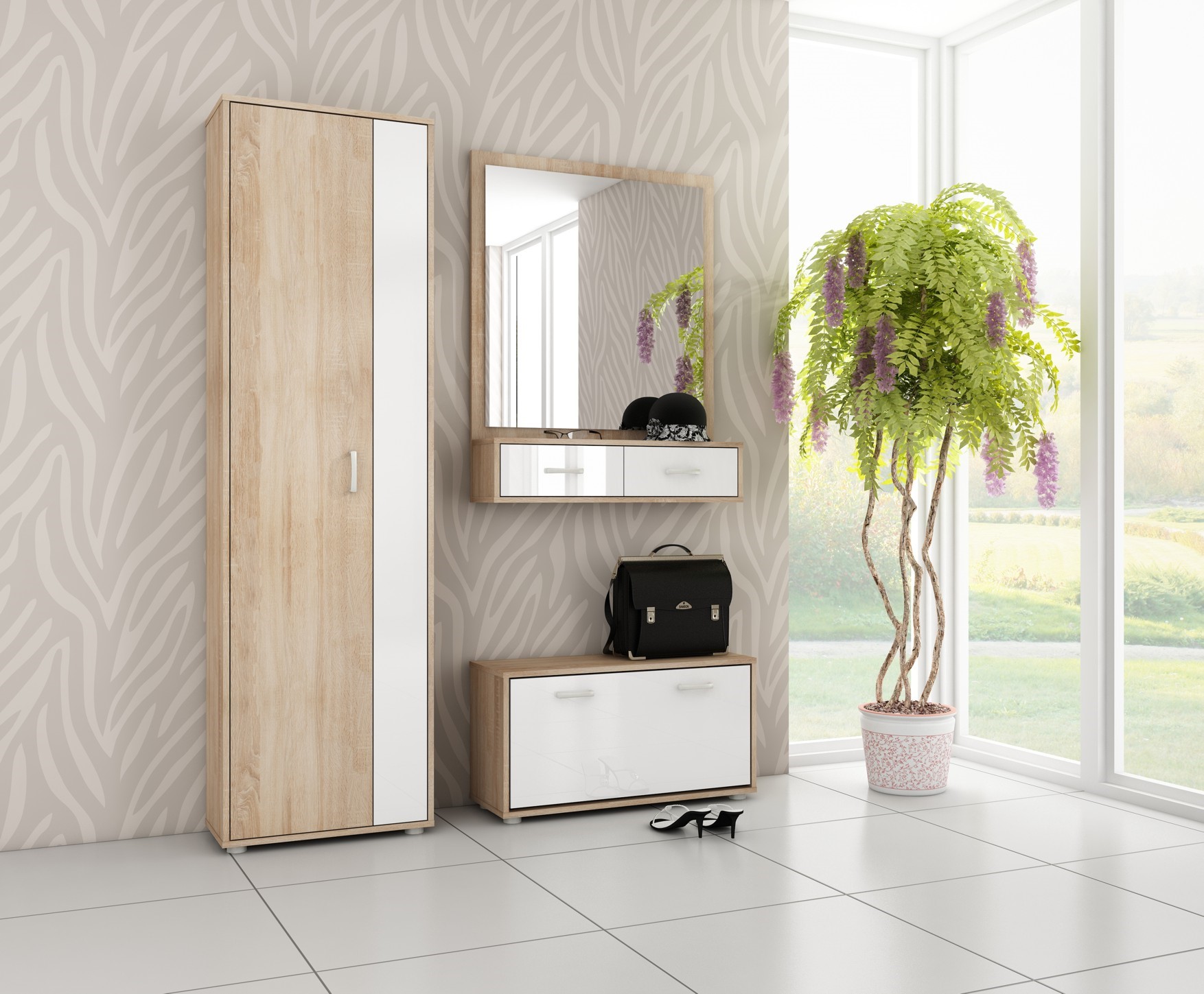 FORT prieškambario baldų spinta