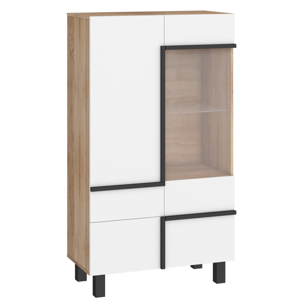 LARS _12 baldų vitrina 1d1s