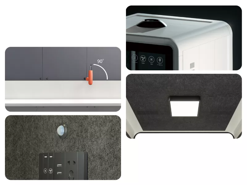 Maža kabina 3D MAŽA KABINA kajutė - Paveikslėlis 3