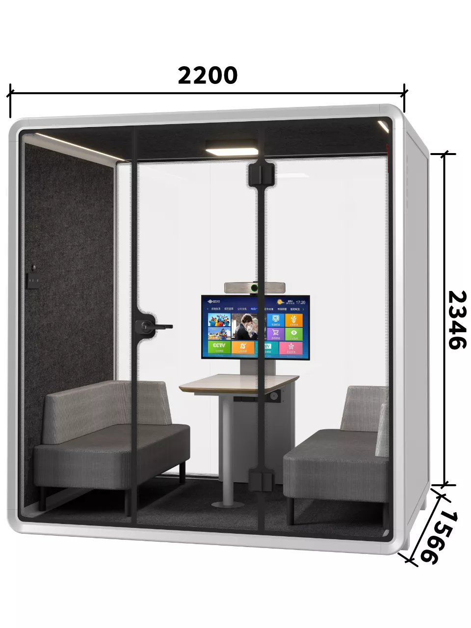 Didelė kabina ST LARGEBOOTHBST kajutė — изображение 4
