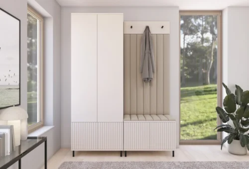 Romeo apmušta spinta be veidrodžio ir rankenų, 1 versija