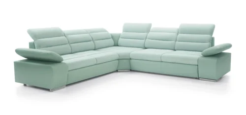Apmušta kampinė sofa Korfu I be miegojimo funkcijos Gr2