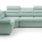 Korfu Mini minkšta kampinė sofa be miegojimo funkcijos Gr2