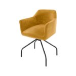 Scarlet kėdė su metaliniu pasukamu pagrindu Bydgoskie Meble Gr1