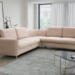 Laren Gr2 išskleidžiama kampinė sofa su daiktadėže