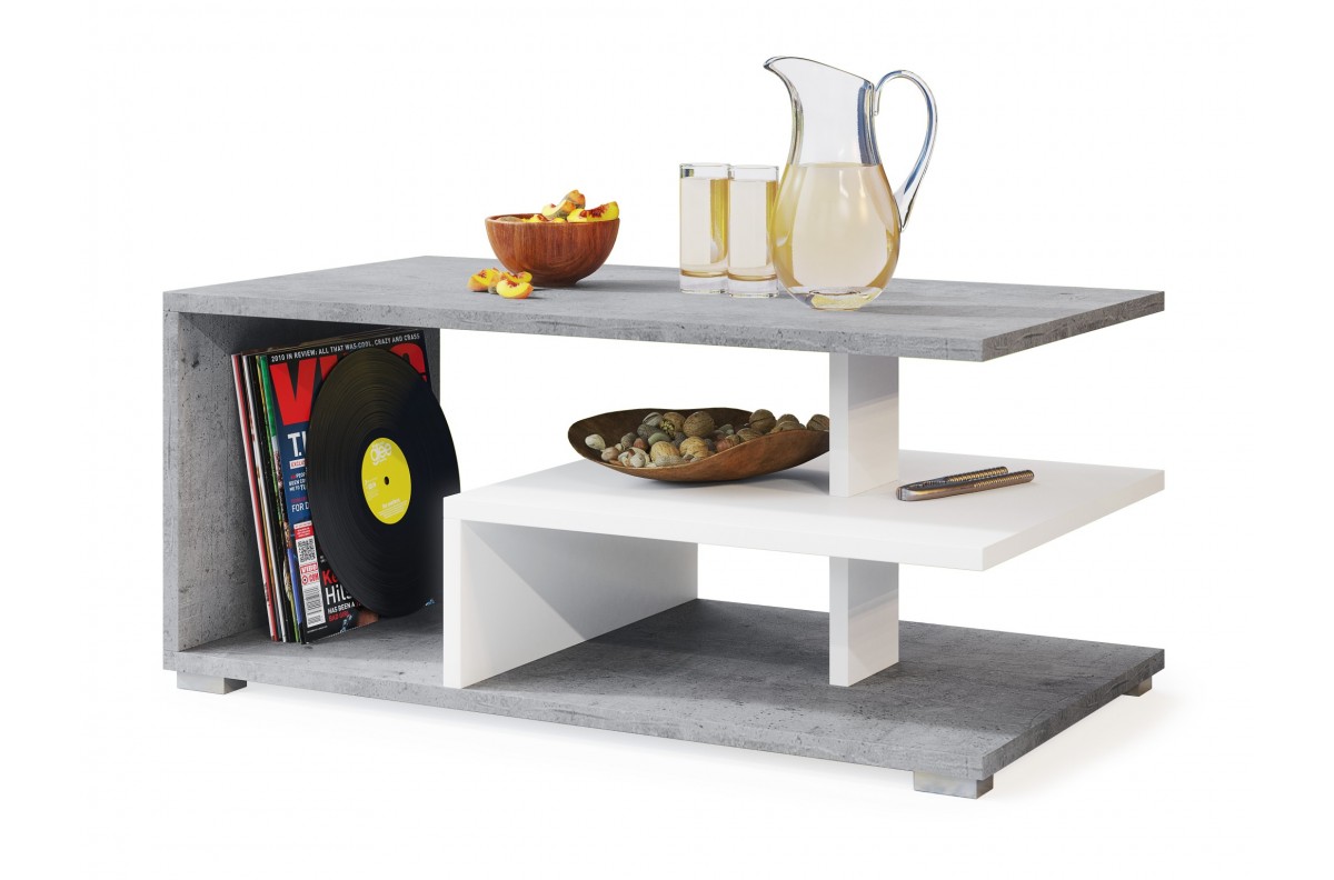 LINK Millennium Concrete/White - MODERNUS PILKAS KAVOS STALIUKAS SU PAPRASTA LENTYNA