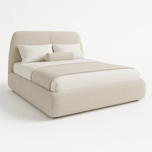 Lova su minkštu pamušalu 160×200 cm – AKCIJA Gr3