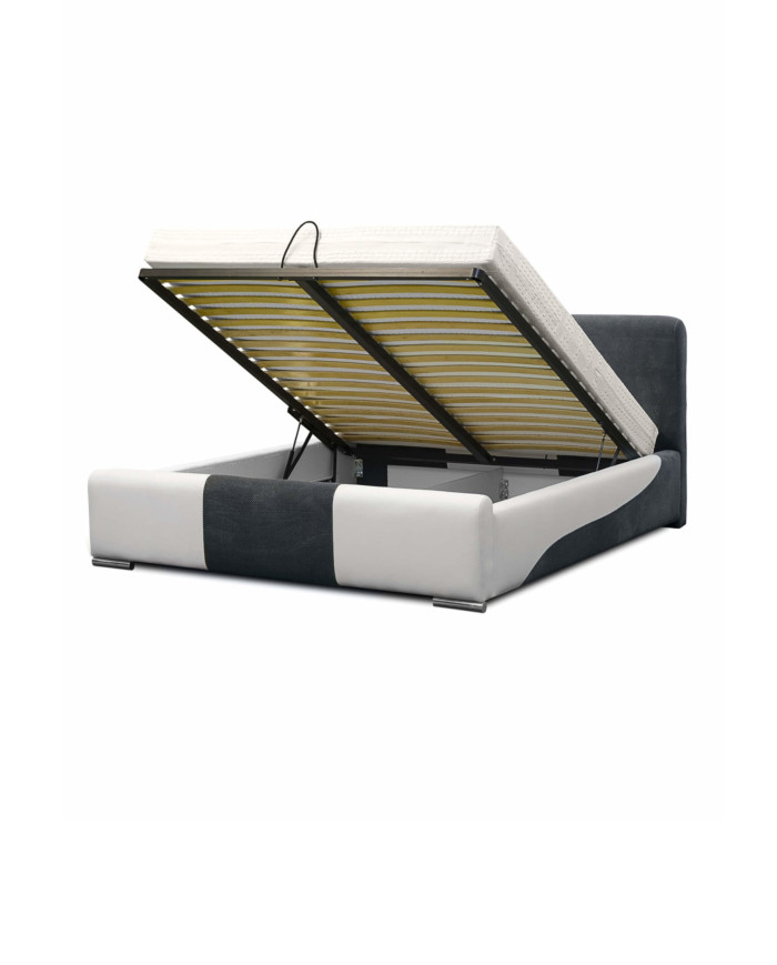 Apollo minkštos lovos 180x200, su pakėlimo mechanizmu, rėmu, konteineriu - Paveikslėlis 2
