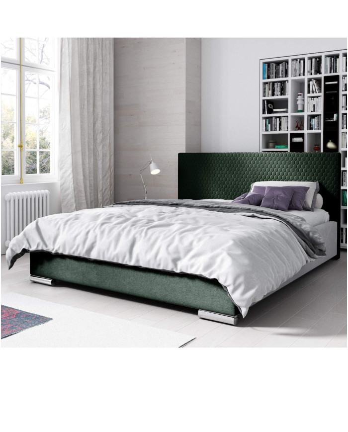 „Campo“ minkštos lovos 120x200, su pakėlimo mechanizmu, rėmu, konteineriu