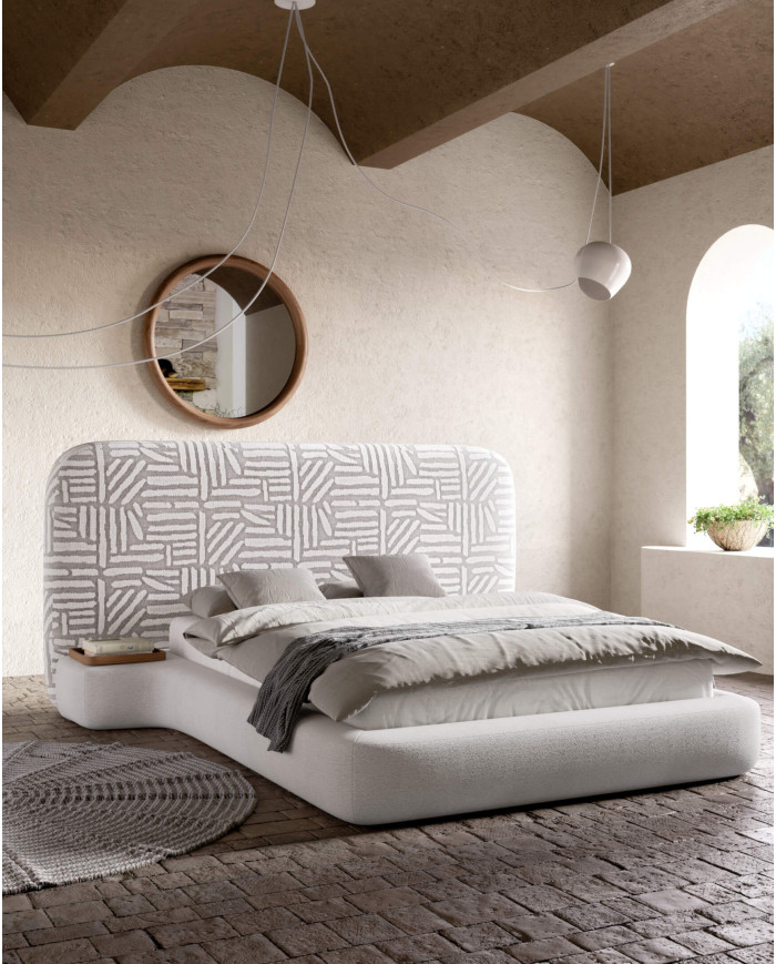 „Genesis“ minkštos lovos 140x200 cm, mediniai aksesuarai - Paveikslėlis 3