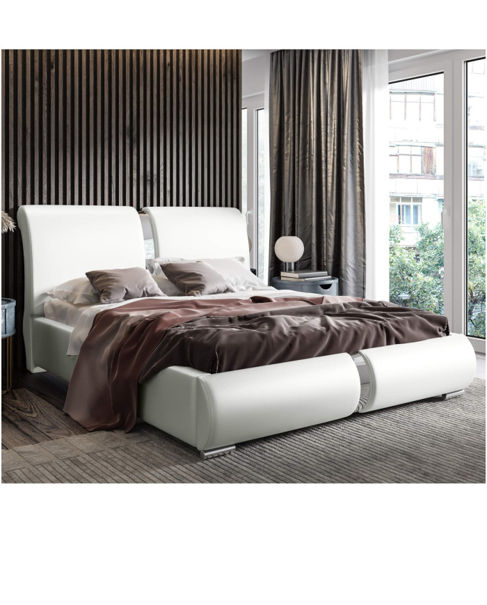 Ivo minkštos lovos 160x200, su pakėlimo mechanizmu, rėmu, konteineriu - Paveikslėlis 3