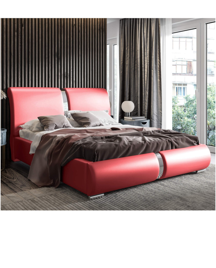 Ivo minkštos lovos 160x200, su pakėlimo mechanizmu, rėmu, konteineriu - Paveikslėlis 4