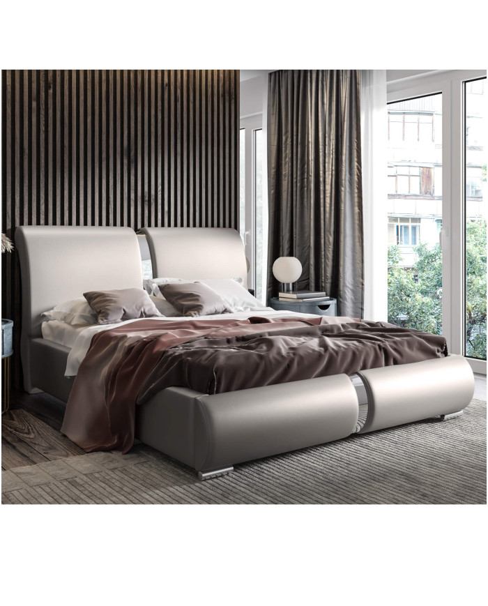 Ivo minkštos lovos 160x200, su pakėlimo mechanizmu, rėmu, konteineriu - Paveikslėlis 5