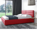 Lorien minkštos lovos 160x200, pakėlimo svirtis, rėmas, konteineris