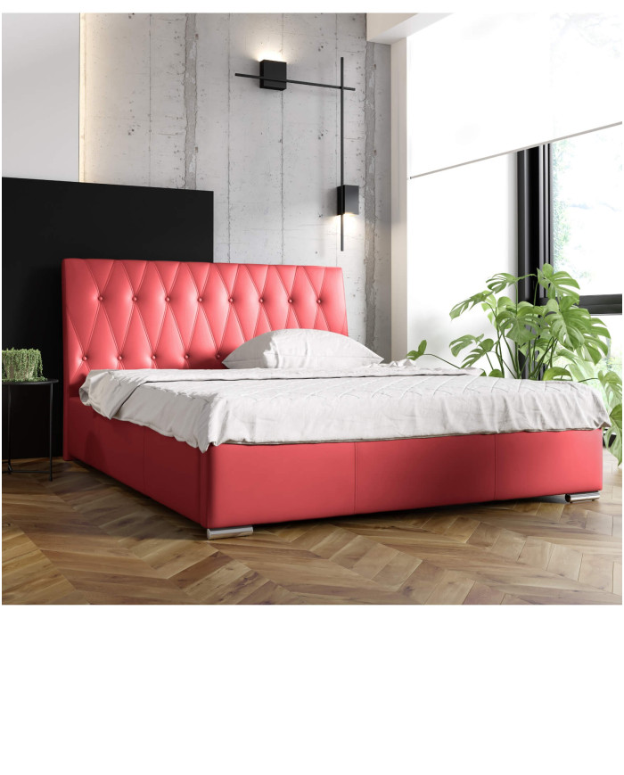 „Nicea“ minkštos lovos 140x200, su pakėlimo mechanizmu, rėmu, konteineriu