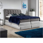 Arte kontinentinė lova 180x200, apmušta, čiužiniai, čiužinys su užtiesalu, konteineris