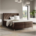 Beno kontinentinė lova 160x200, apmušta, čiužiniai, čiužinys antčiužiniui, konteineris