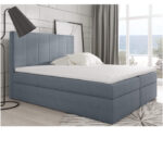 Bono kontinentinė lova 180x200, apmušta, čiužinys, čiužinuko užtiesalas, konteineris