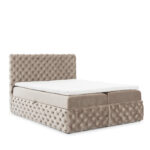 „Castel“ kontinentinė lova 180x200, apmušta, čiužiniai, čiužinys antčiužinys, konteineris