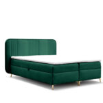 Fandy kontinentinė lova 120x200, apmušta, čiužiniai, čiužinys su užtiesalu, konteineris