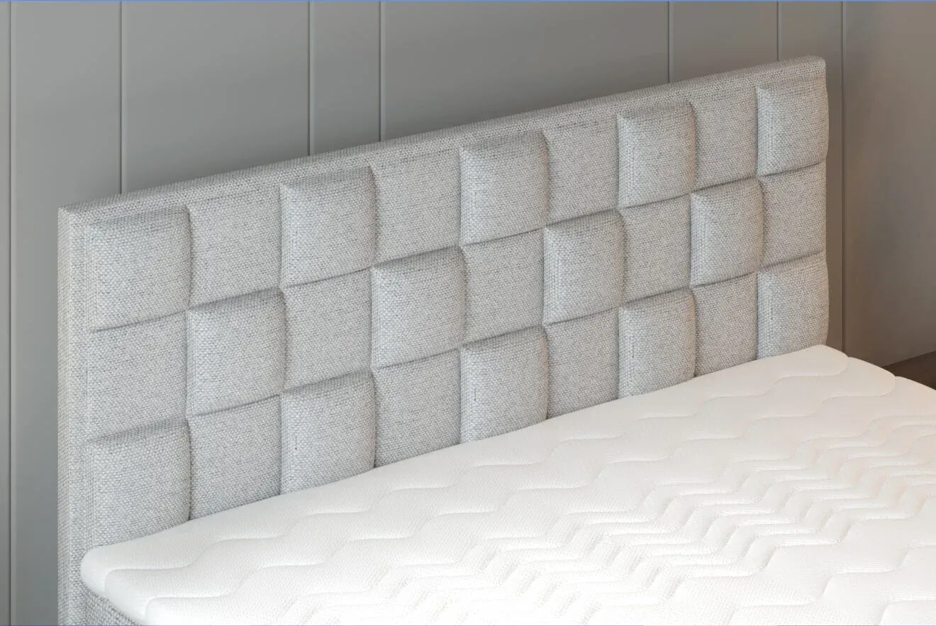 Kontinentinė lova su užtiesalu 160x200 Gr1 - Paveikslėlis 2