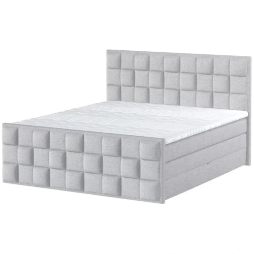 Kontinentinė lova su užtiesalu 180×200 Gr1