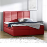 „Galaxy“ kontinentinė lova 120x200, apmušta, čiužinys, čiužinuko užtiesalas, konteineris