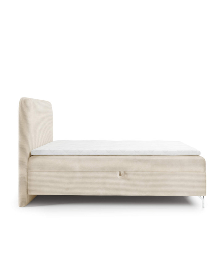 Gomez kontinentinė lova 120x200, apmušta, čiužiniai, čiužinys su užtiesalu, konteineris - Paveikslėlis 6