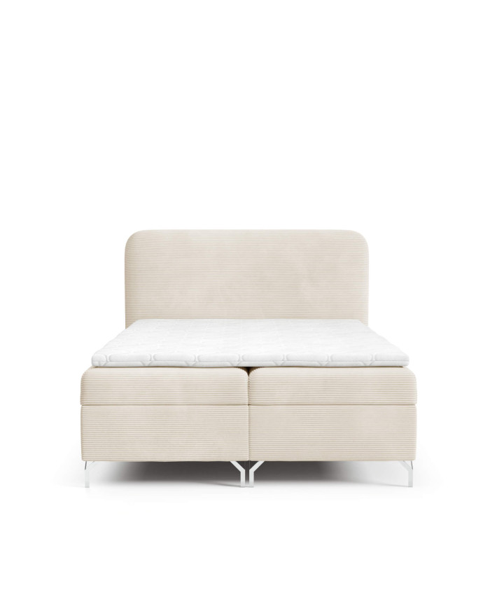 Gomez kontinentinė lova 120x200, apmušta, čiužiniai, čiužinys su užtiesalu, konteineris - Paveikslėlis 7