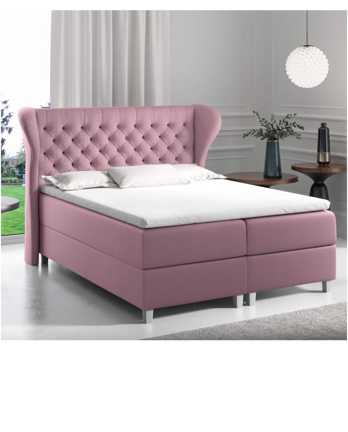 Joker kontinentinė lova 120x200, minkšta, čiužinys, čiužinuko užtiesalas, konteineris - Paveikslėlis 3