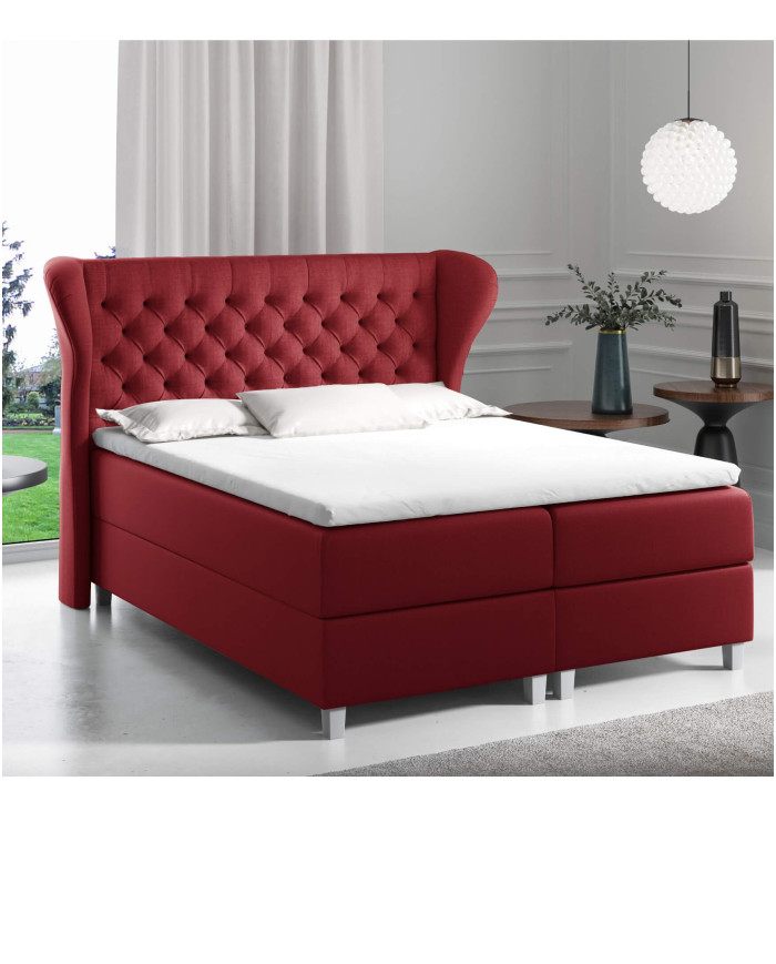 Joker kontinentinė lova 120x200, minkšta, čiužinys, čiužinuko užtiesalas, konteineris - Paveikslėlis 5