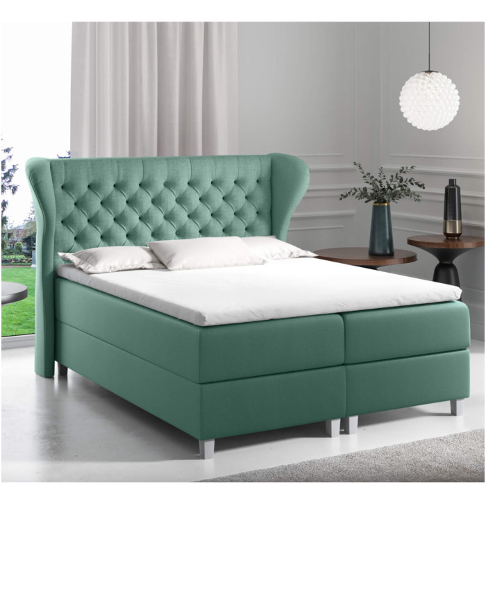 Joker kontinentinė lova 180x200, minkšta, čiužinys, čiužinuko užtiesalas, konteineris - Paveikslėlis 2