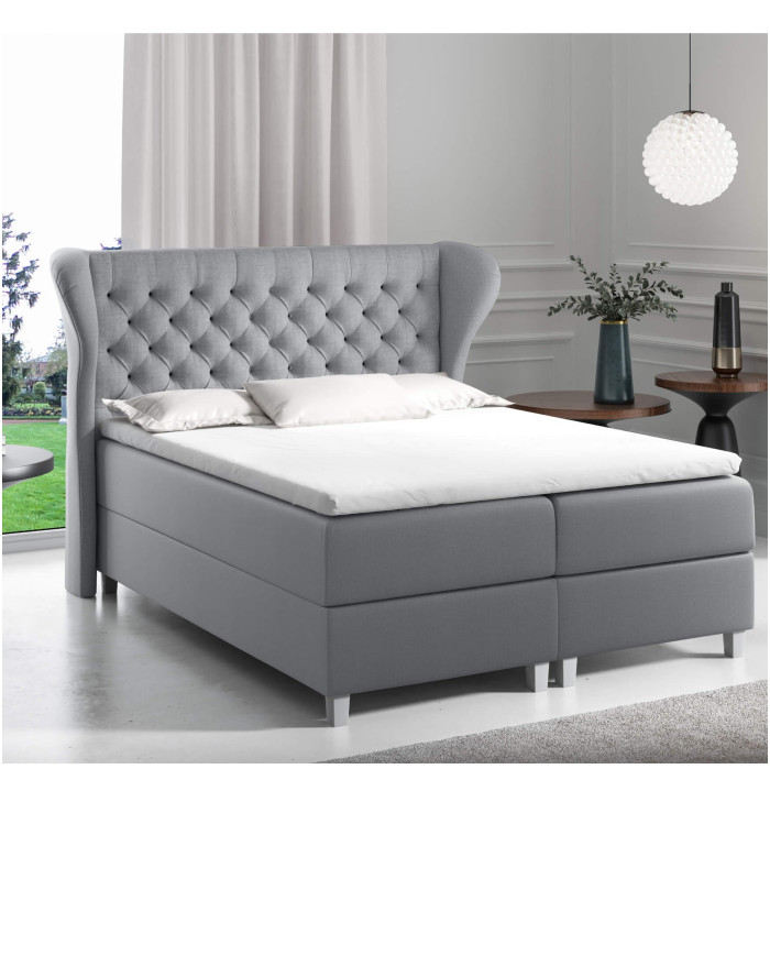 Joker kontinentinė lova 180x200, minkšta, čiužinys, čiužinuko užtiesalas, konteineris - Paveikslėlis 3