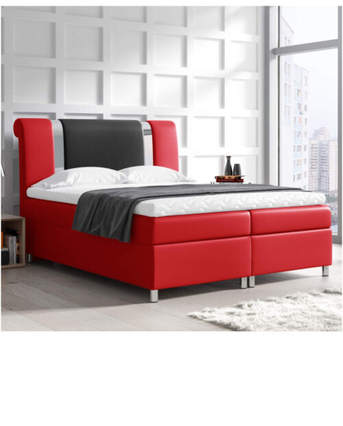 Mars kontinentinė lova 120×200, apmušta, čiužinys, čiužinuko užtiesalas, konteineris