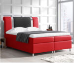 Mars kontinentinė lova 200x200, apmušta, čiužinys, čiužinuko užtiesalas, konteineris