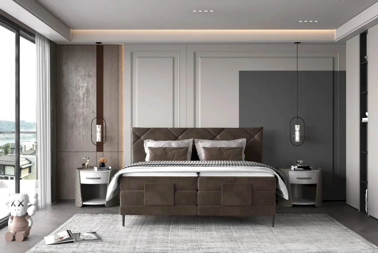 Noel kontinentinė lova 160x200 Gr1 - Paveikslėlis 5