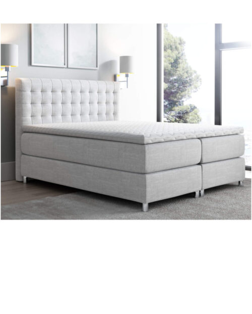 Primo kontinentinė lova 180×200, apmušta, su čiužiniu, viršutiniu sluoksniu