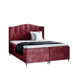 Vegas kontinentinė lova 160x200, apmušta, čiužiniai, čiužinys antčiužinys, konteineris