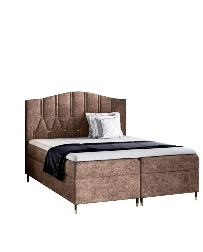 Vegas kontinentinė lova 180x200, apmušta, čiužiniai, čiužinys antčiužinys, konteineris - Paveikslėlis 3