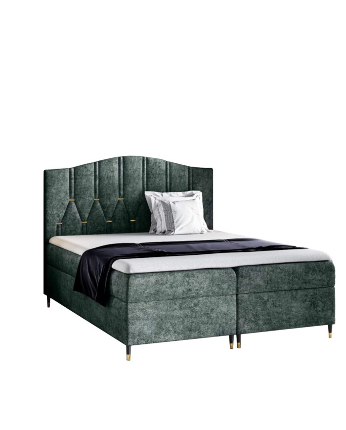 Vegas kontinentinė lova 180x200, apmušta, čiužiniai, čiužinys antčiužinys, konteineris - Paveikslėlis 4