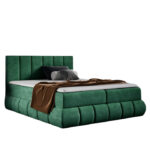 Venezia kontinentinė lova 120x200, apmušta, čiužiniai, čiužinys su užtiesalu, konteineris