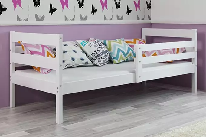 ERYK viengulė jaunimo lova 80x190, balta